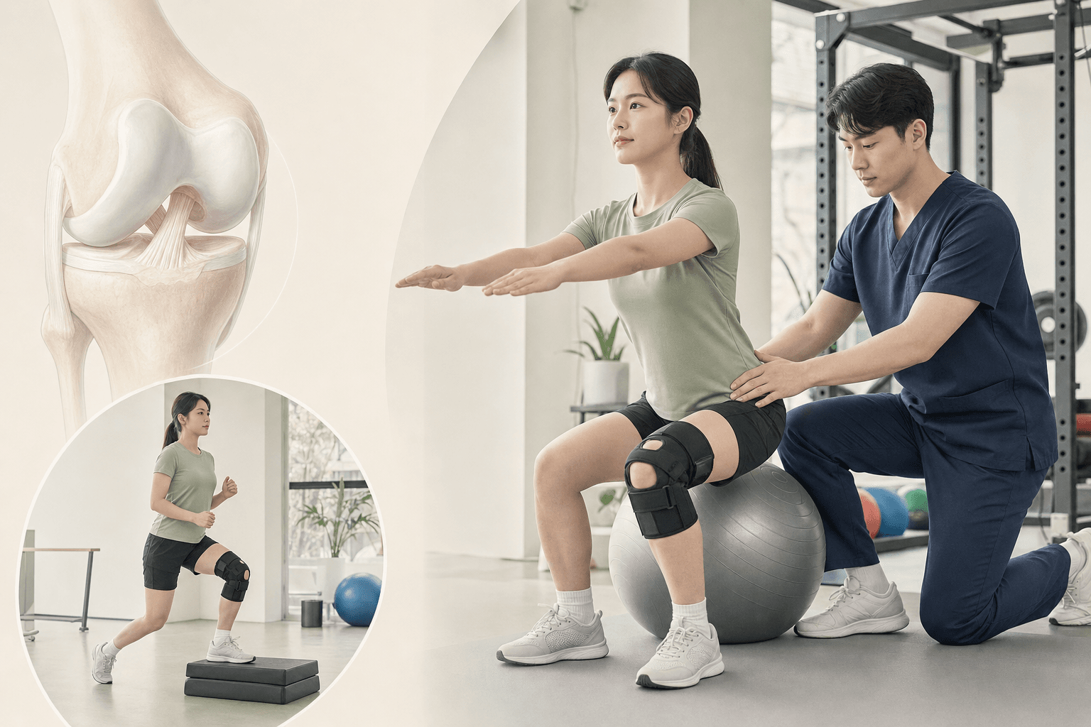 세종시 십자인대 수술 후 재활 운동