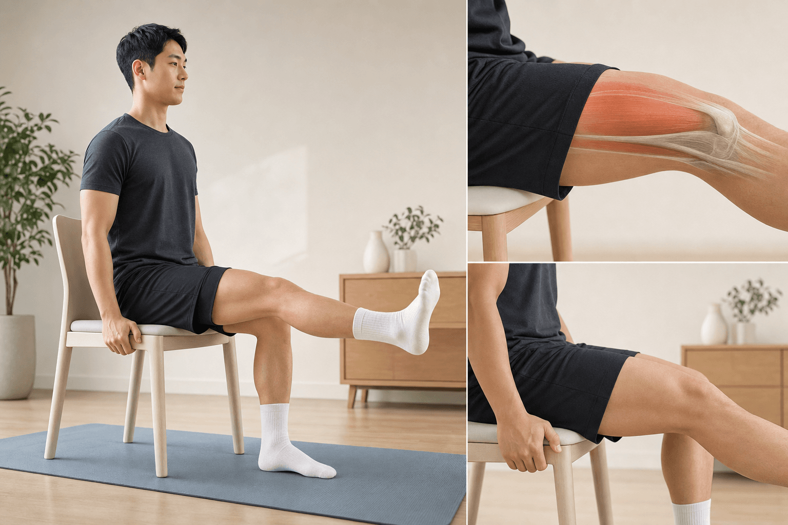 무릎 강화 운동 홈트 실전 가이드