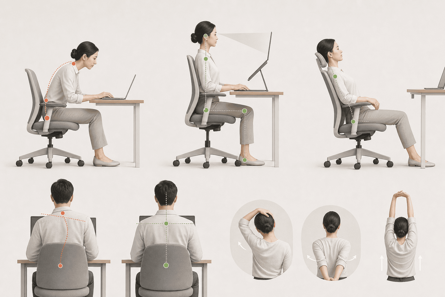 사무직 자세 루틴 실전 가이드