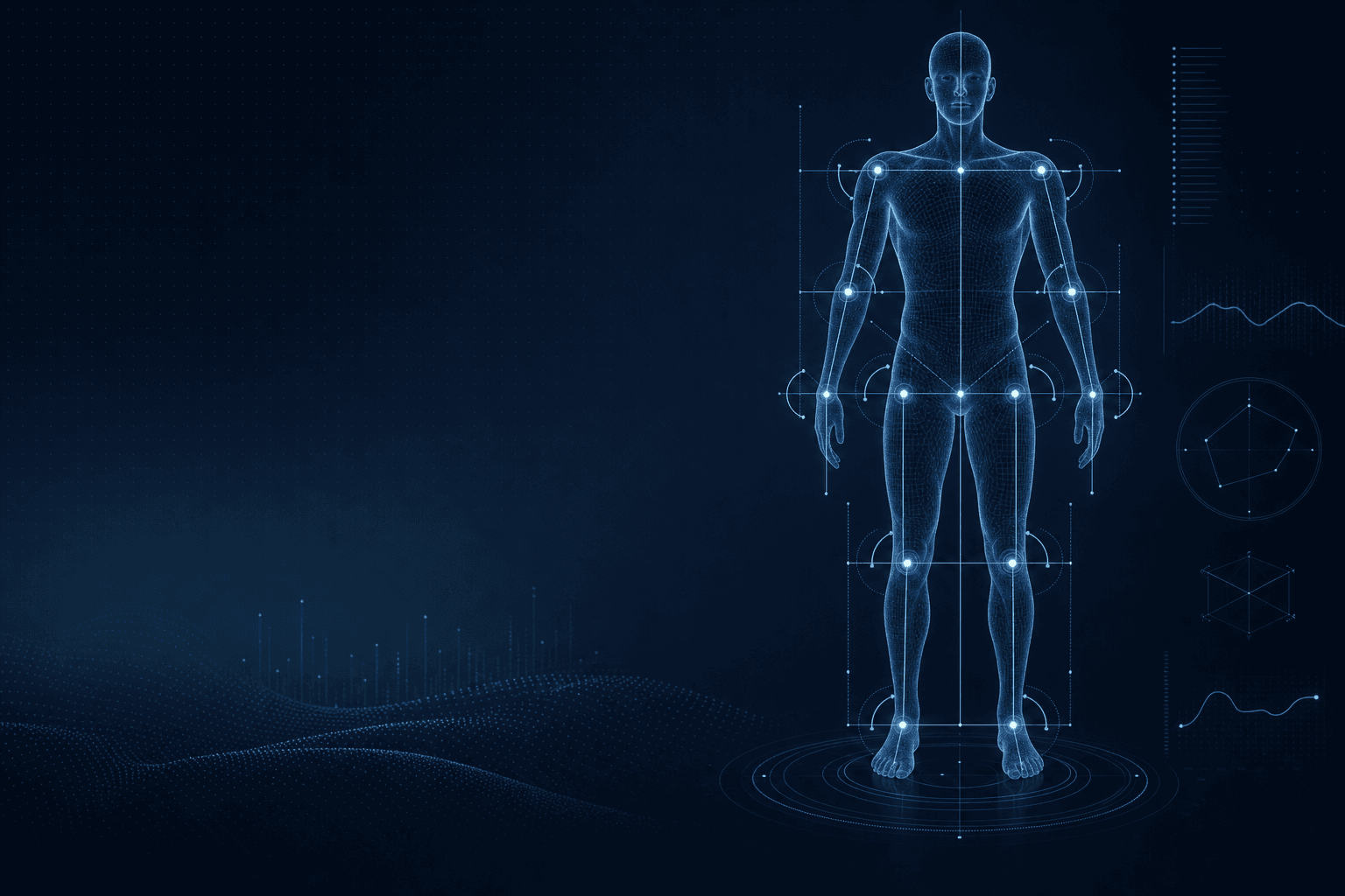 바디체크 자체 AI 체형분석 시스템 — 정적 자세 자동 측정 시각화